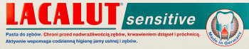 LACALUT,pasta do zębów do zębów,przód