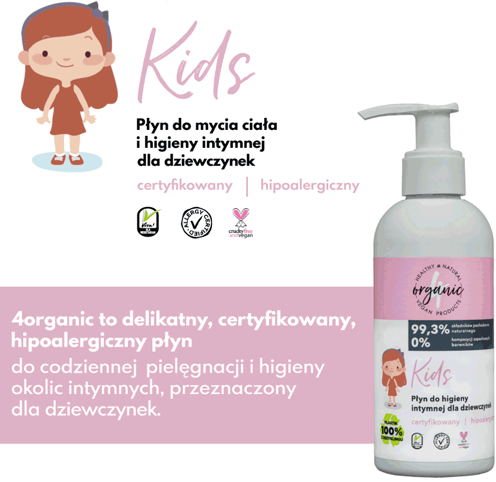 4organic Plyn Do Mycia Ciala I Higieny Intymnej 200ml Drogeria Rossmann Pl