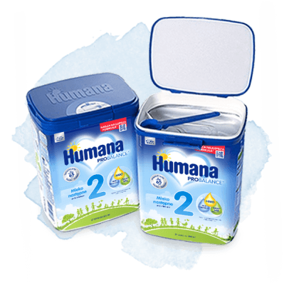 HUMANA, Pro Balance , mleko następne, dla niemowląt, powyżej 6 m-ca, 2, 750  g